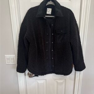 Black Sherpa Jacket